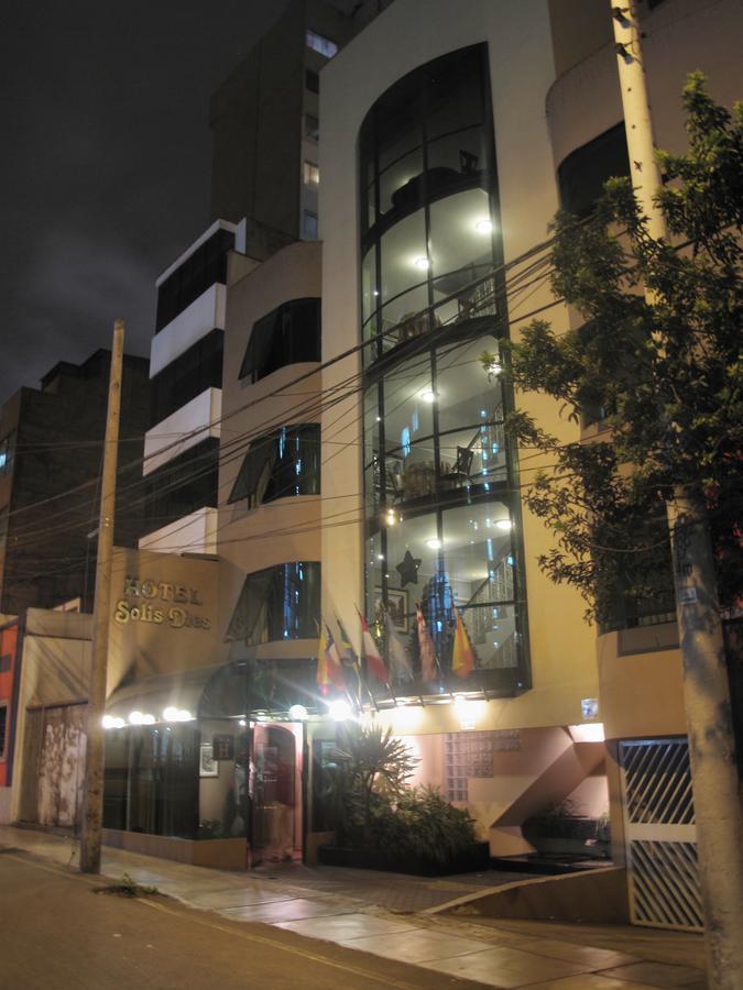 Solis Dies Hotel Lima Bagian luar foto
